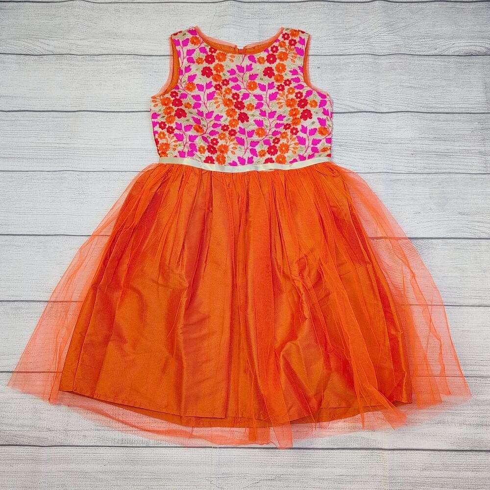 6/7 ATUN Embroidered Tulle Dress